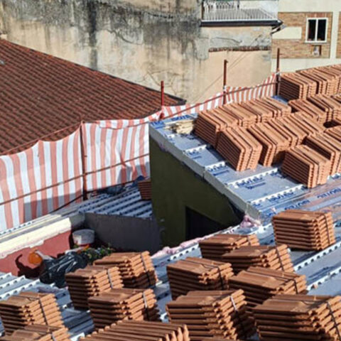 Copertura casa privata Lioni